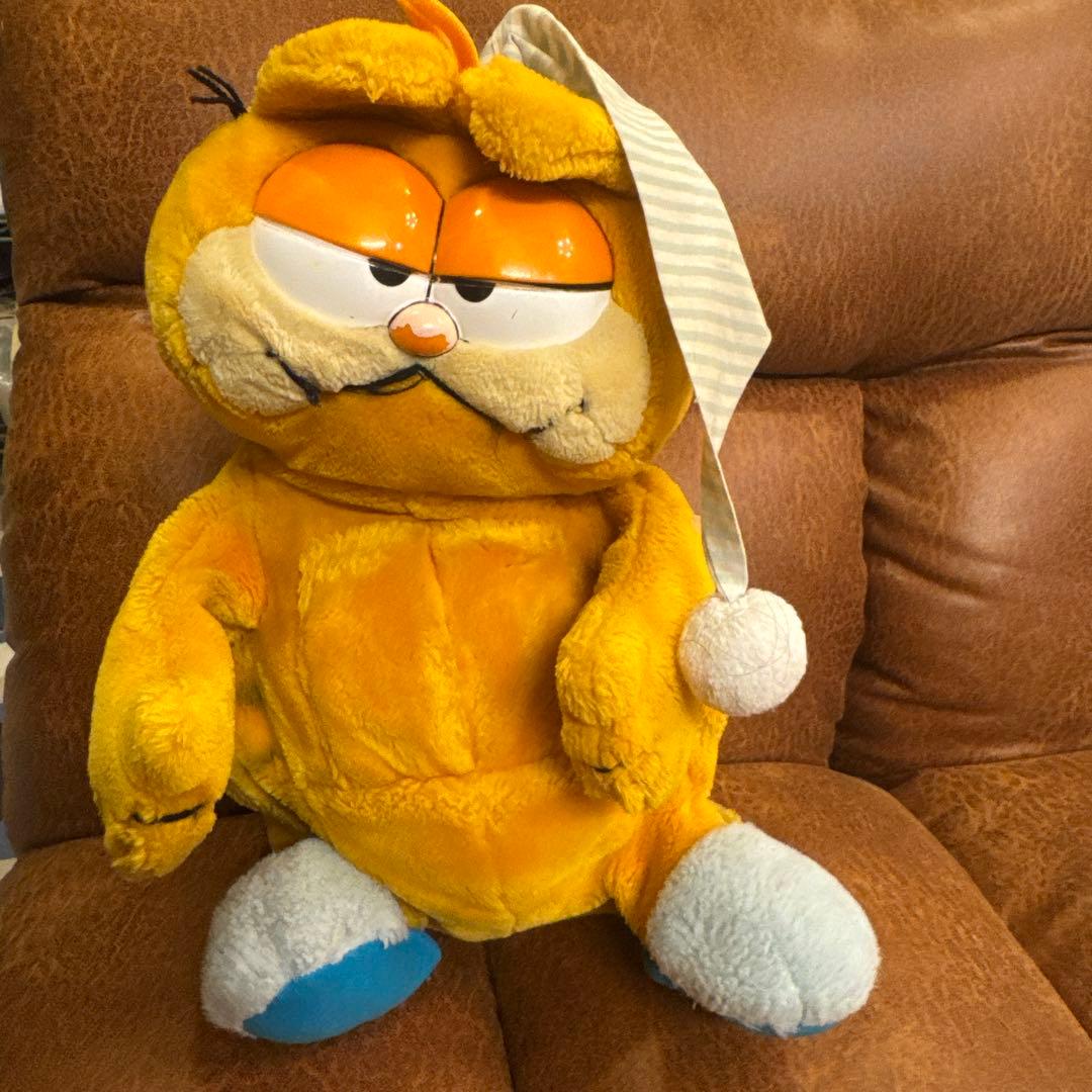 80年代 ビンテージ ガーフィールド ぬいぐるみ g16