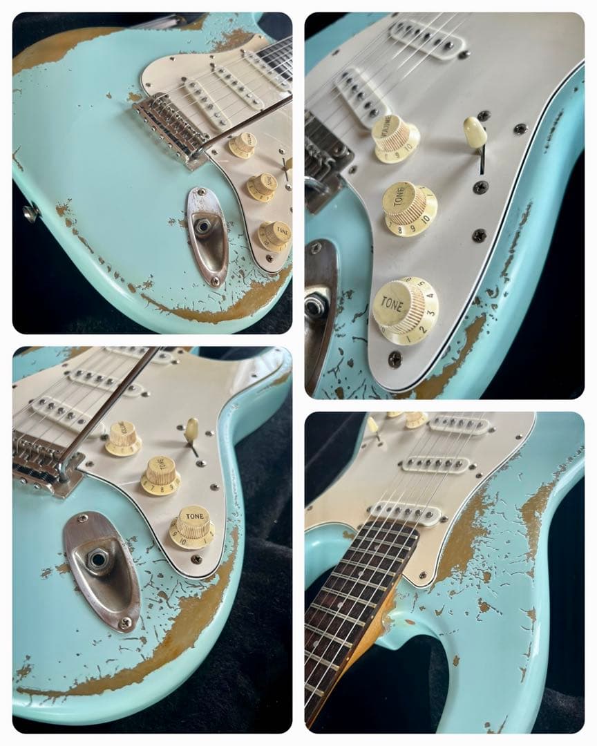 テト、プロフ必読ですさま専用ハードレリック ストラトキャスター タイプ