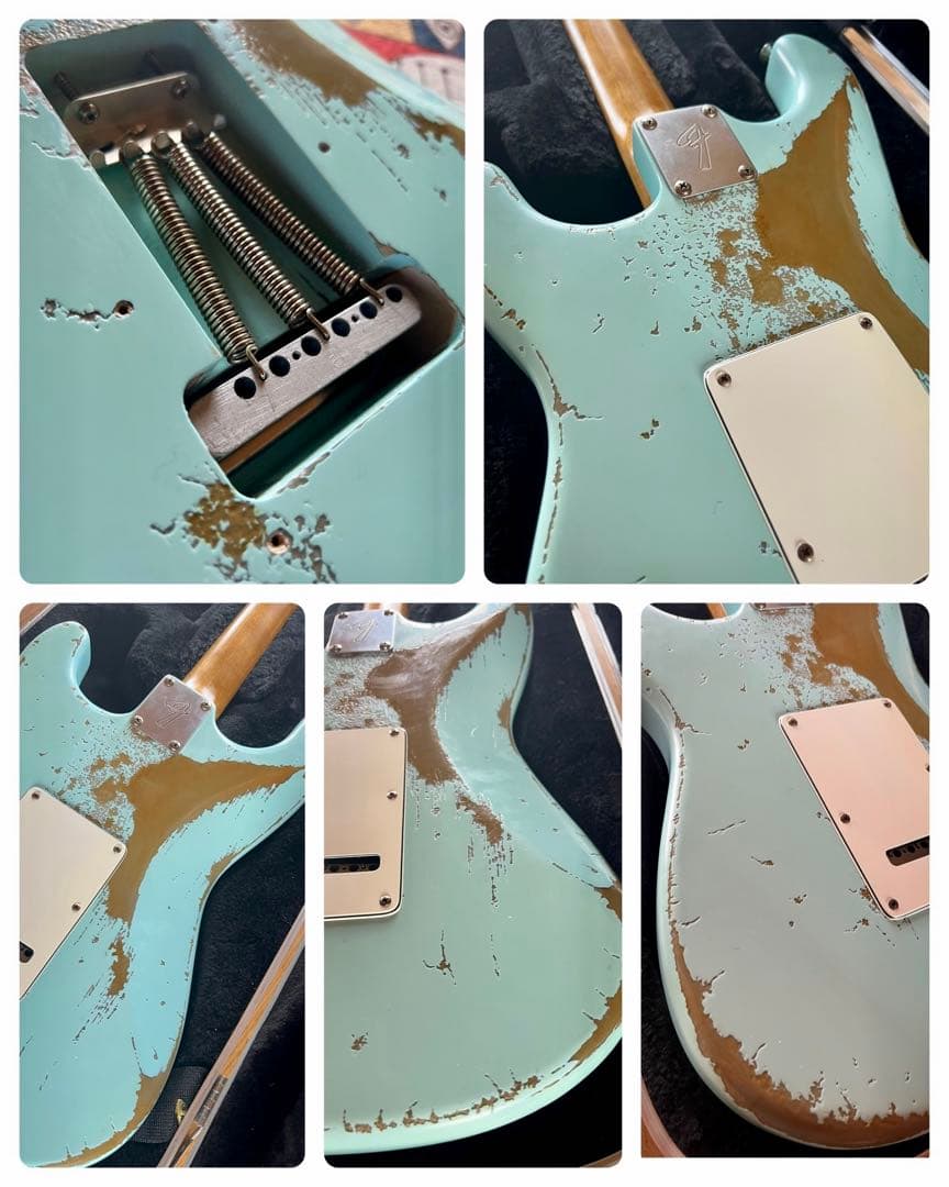 テト、プロフ必読ですさま専用ハードレリック ストラトキャスター タイプ