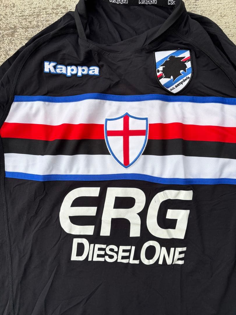 サンプドリア 2004/2005 kappa 長袖ゲームシャツ