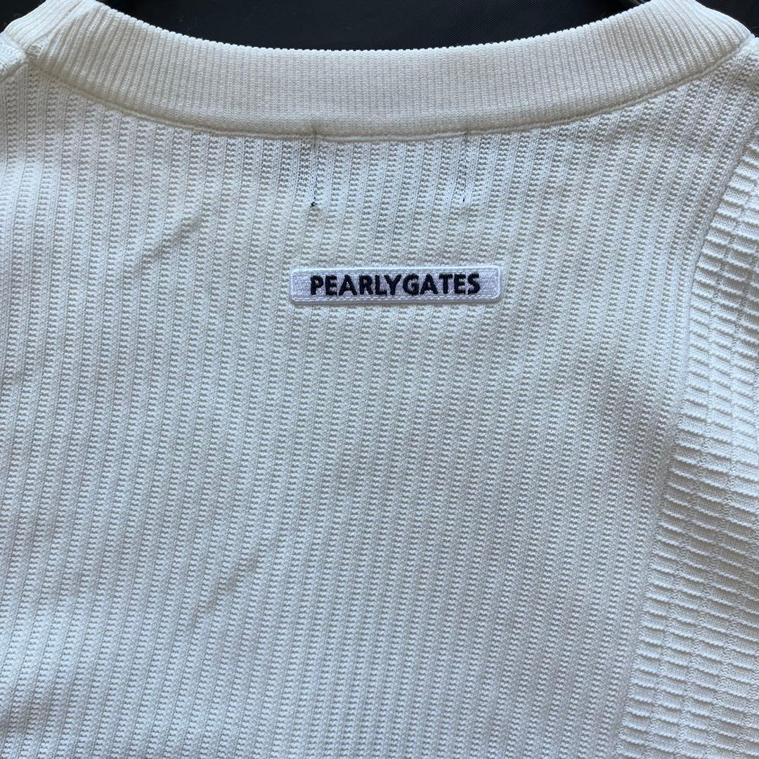 24年　現行　パーリーゲイツ　XL相当　光栓クルーネックニットプルオーバー