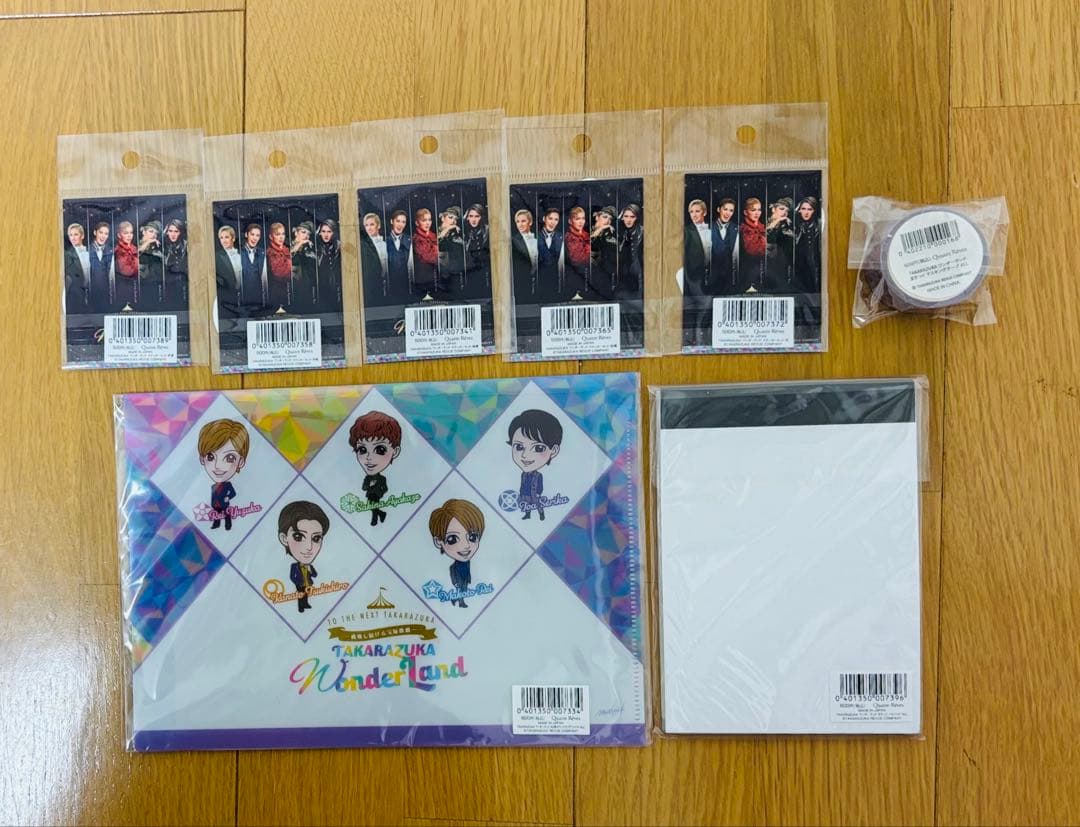 宝塚　5組トップスター　キャラグッズ　完売品　未使用　未開封