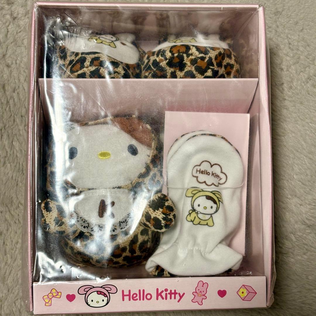 希少✧︎豹柄ベビーキティぬいぐるみセット