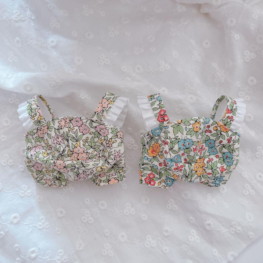 ちびぬい服♡リバティ柄パンツ