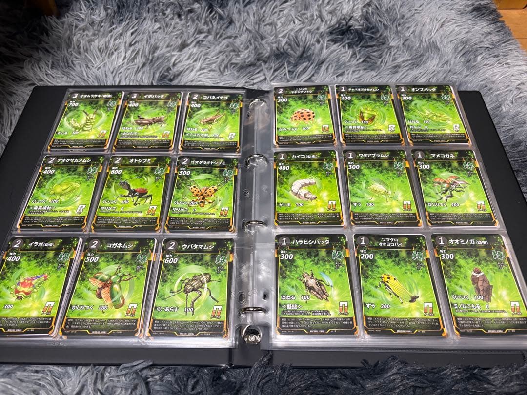 蟲神器　1〜6弾コンプリートファイル　プレイマット　レジェンド虫大集合