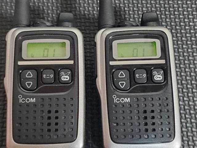 17 ICOM トランシーバー IC-4300 シルバー 2台 セット 無線機