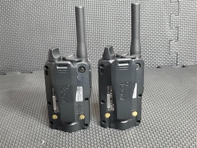 17 ICOM トランシーバー IC-4300 シルバー 2台 セット 無線機