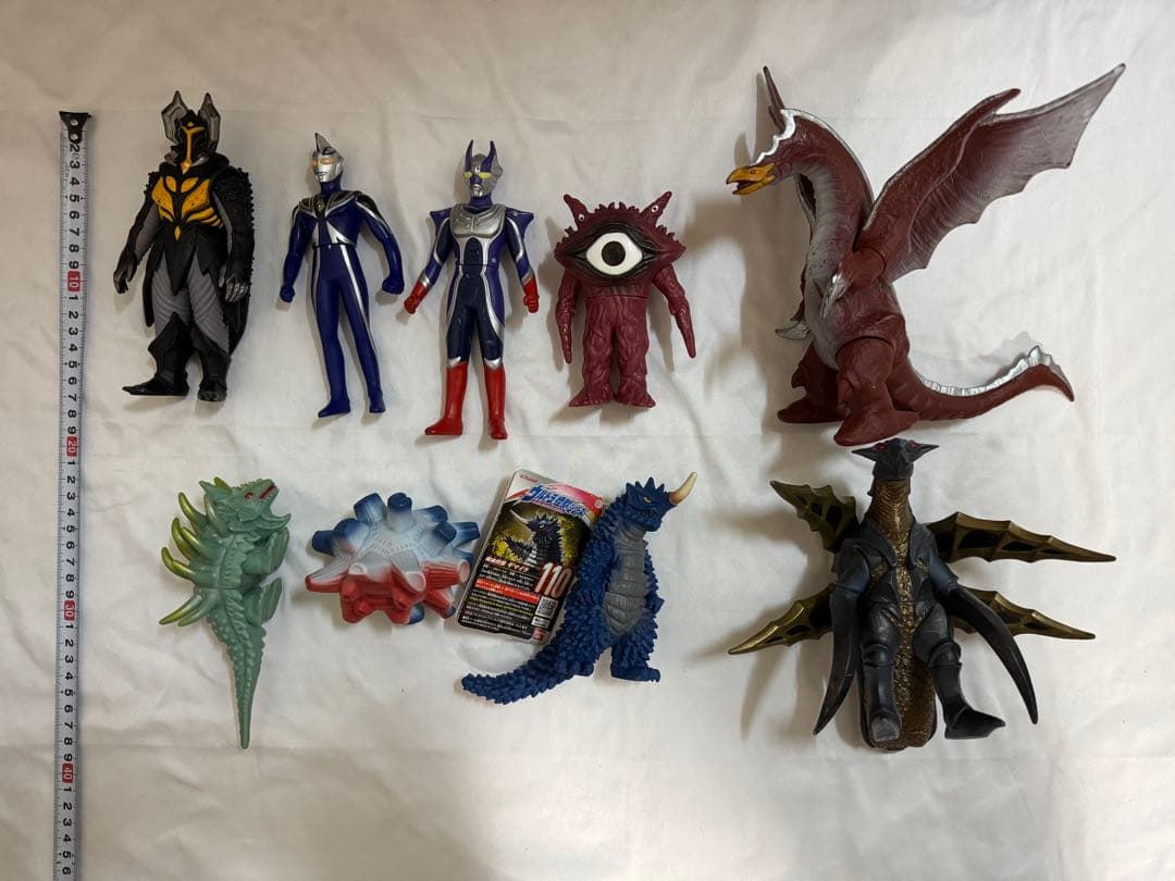 特撮ソフビ大量まとめ売り　ソフビ　フィギュア　ゴジラ　ウルトラ怪獣