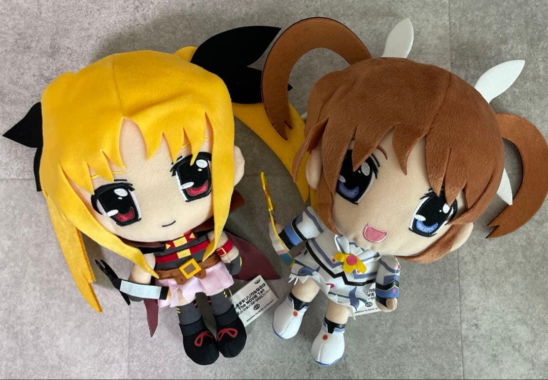 魔法少女リリカルなのは　スーパーDXぬいぐるみ 全2種　フェイト　アニメ　非売品