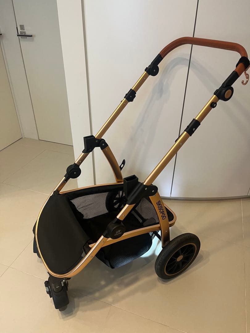 SKISOPGO ペットカート 分離型 犬用ベビーカー いぬ用 折りたたみ式