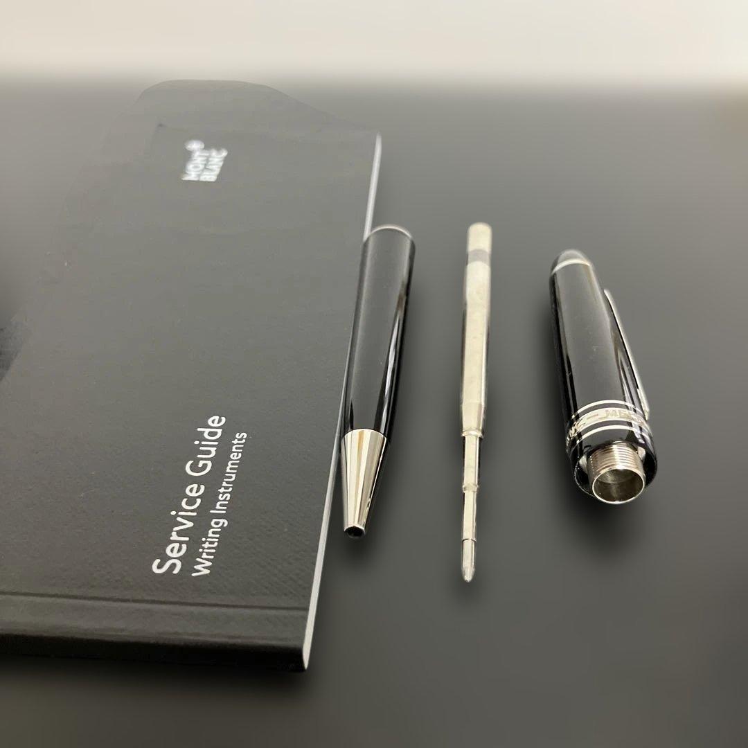 美品　モンブランボールペンマイスターシュチュックプラチナライン　ミッドサイズ