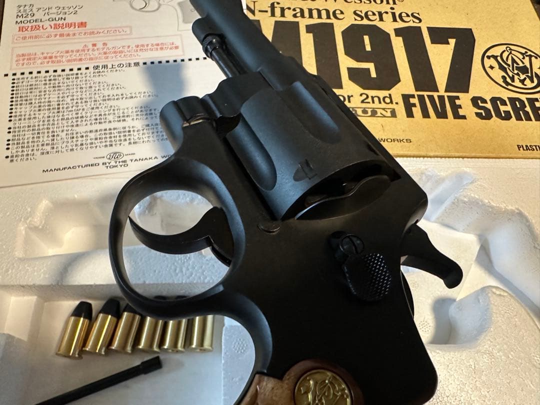 タナカ S&W M1917 ハンドエジェクター HW モデルガン 未発火