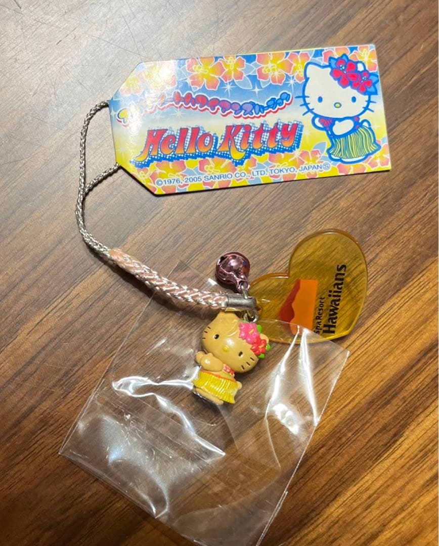 超レア⭐️キティの根付⭐️スパリゾートハワイアンズ限定⭐️2005