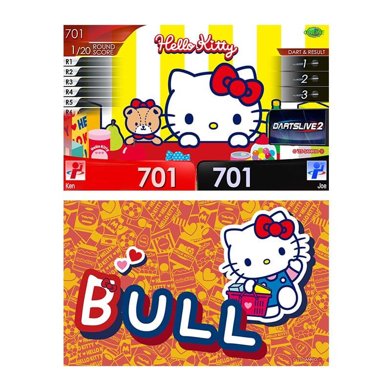 ダーツライブカード　レア　サンリオ　ハローキティ　店舗限定　コラボ2025【2】