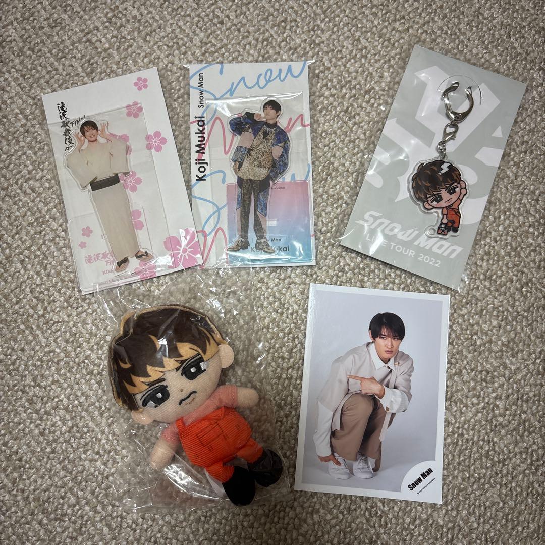  Man 向井康二 公式グッズ まとめ売り 5点セット