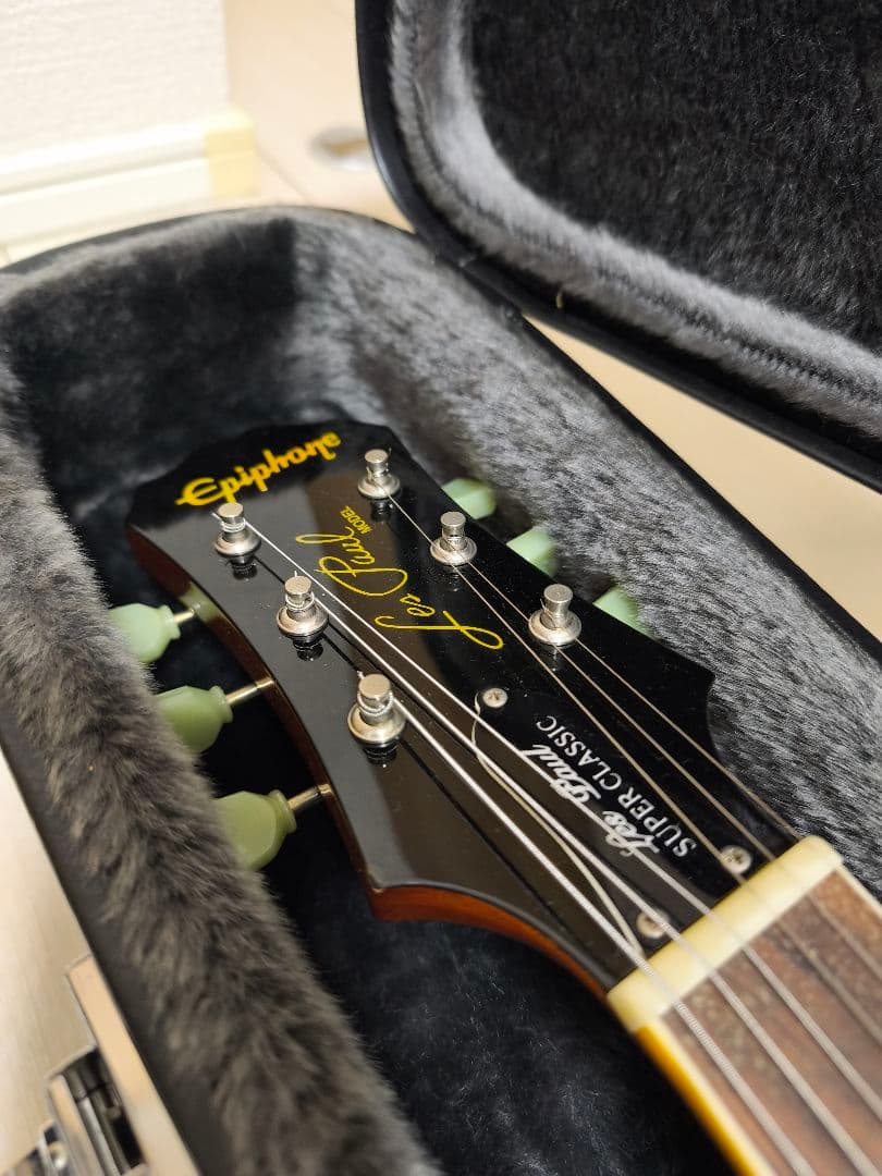 Epiphone Custom Shop レスポール ステンレスフレット