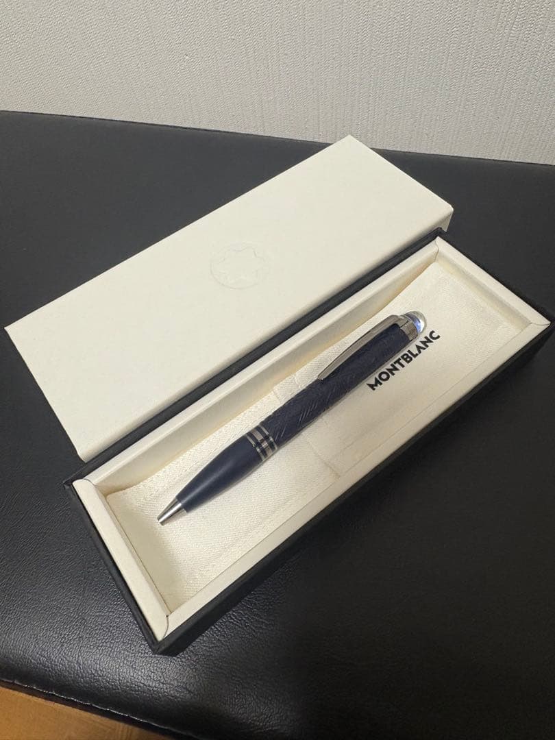 モンブラン　スターウォーカースペースブルー　プレシャスレジン　ほぼ未使用