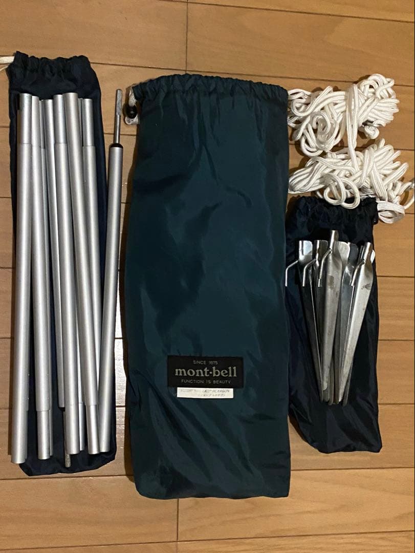 Montbell ミニタープ ヘキサゴンHX