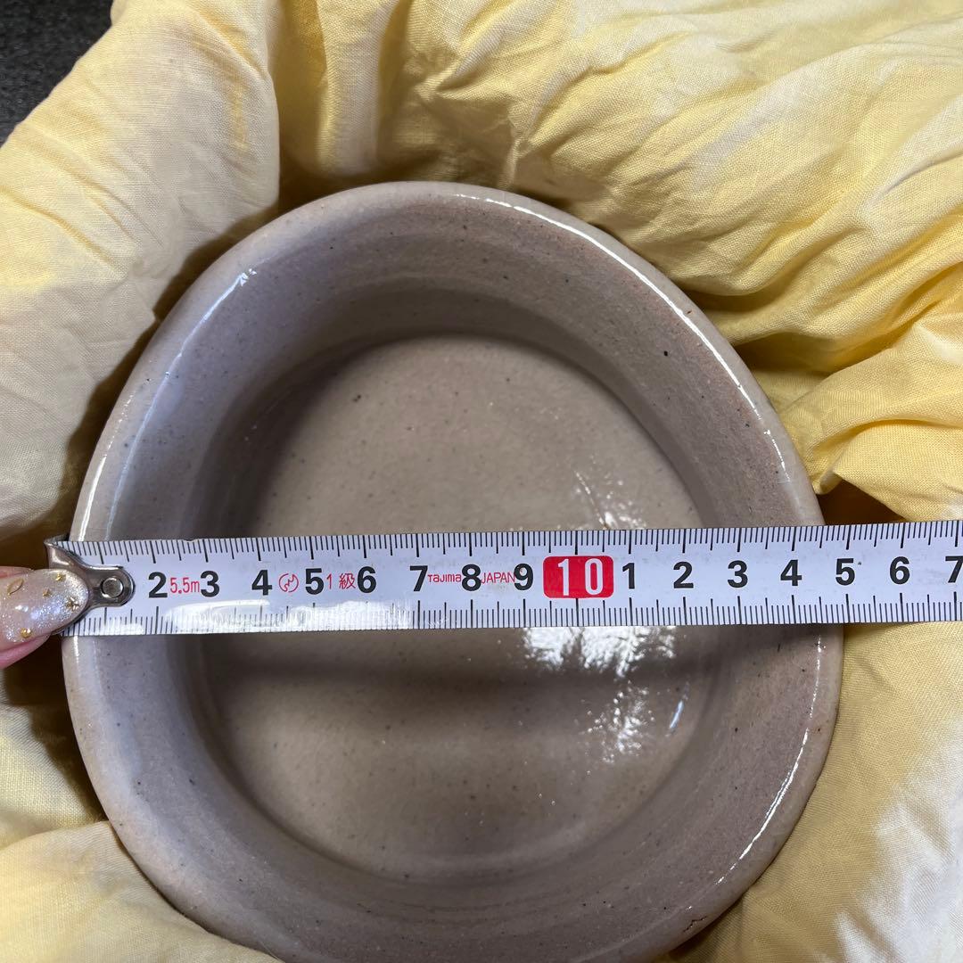 唐津焼　西岡小十作　絵唐津　沓小鉢