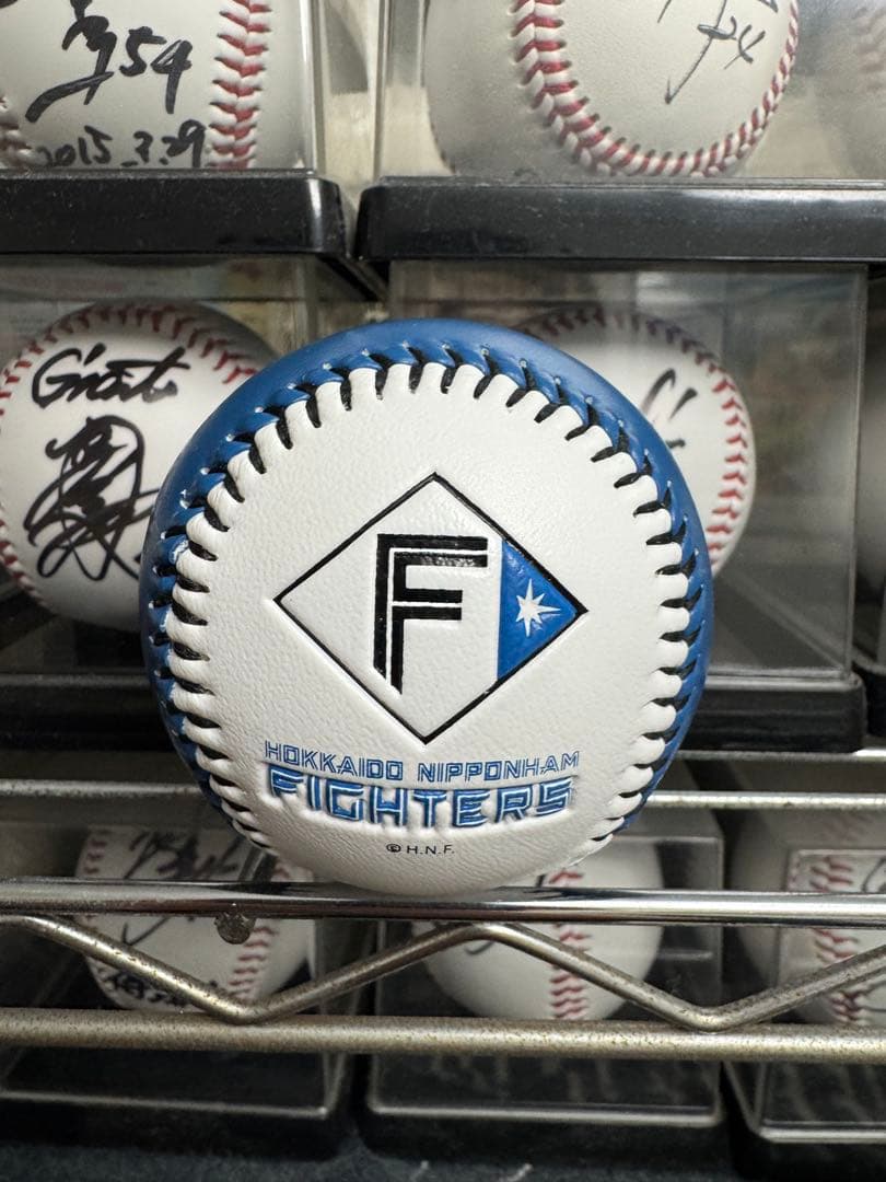 北海道日本ハムファイターズ 達孝太 16 直筆サインボール 球団ロゴ入りボール！