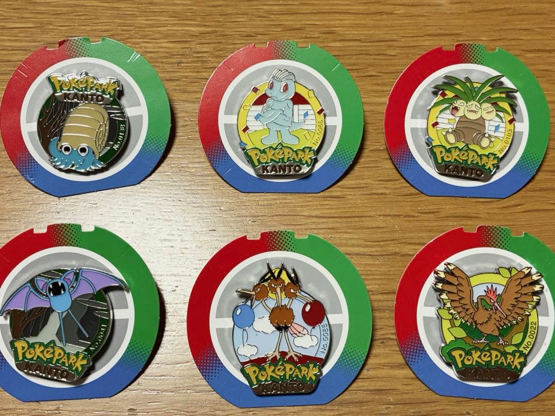 ポケモンパークカントーピンズ