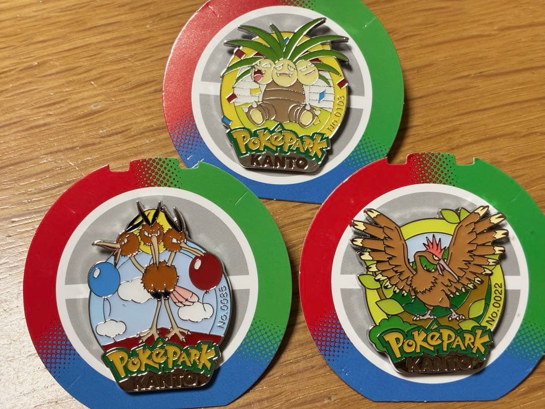 ポケモンパークカントーピンズ