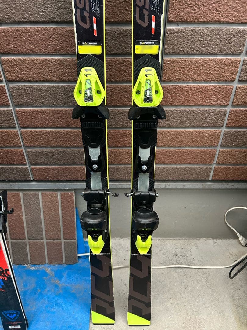 Fischer GS 155 スキー ビンディング付き