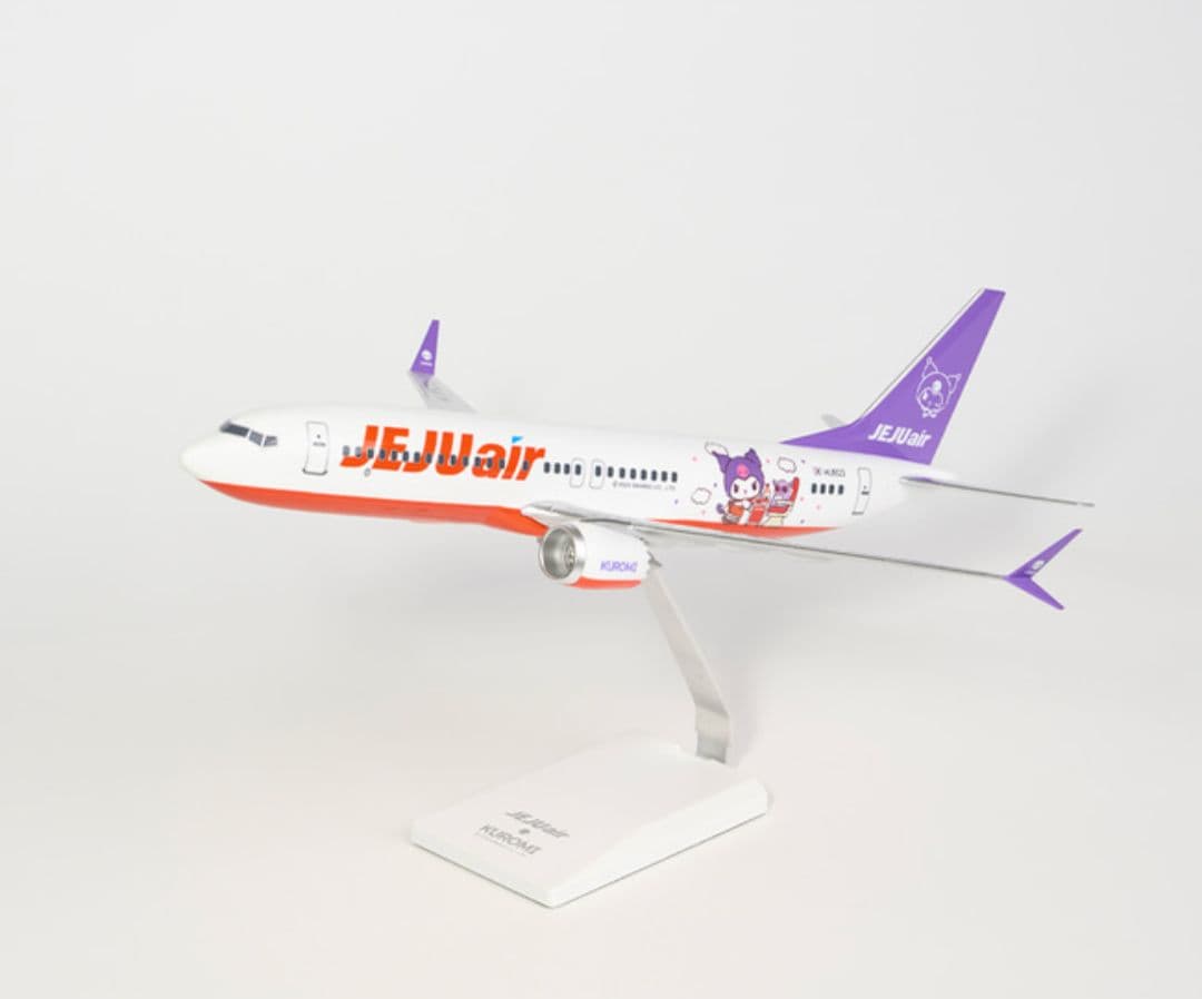 チェジュ航空 サンリオキャラクター B737-8 1/200 6個セット