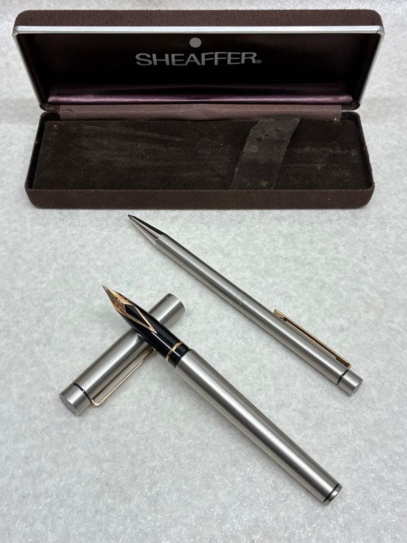 美品 SHEAFFER TARGA 万年筆 シェーファー 14K 585 F