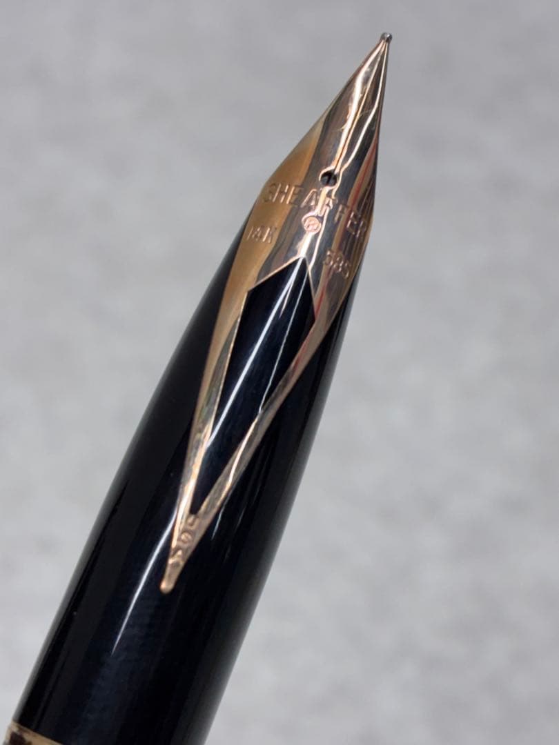 美品 SHEAFFER TARGA 万年筆 シェーファー 14K 585 F