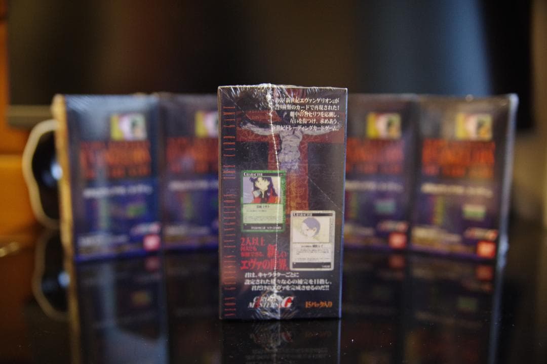 希少品【新品未開封】エヴァンゲリオン カードゲーム６箱［カードダスマスターズG］