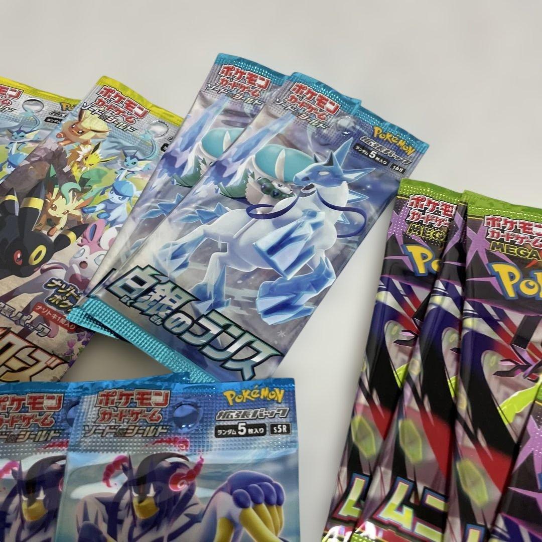 ムニキスゼロ　イーブイヒーローズ 他新弾から絶版パック　30以上 新品未開封