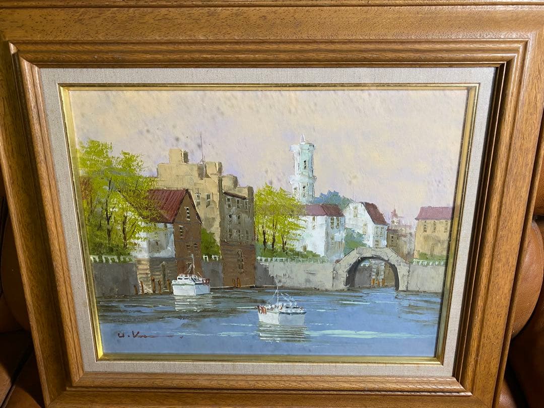 風景画 ブルージュ 黒沢久