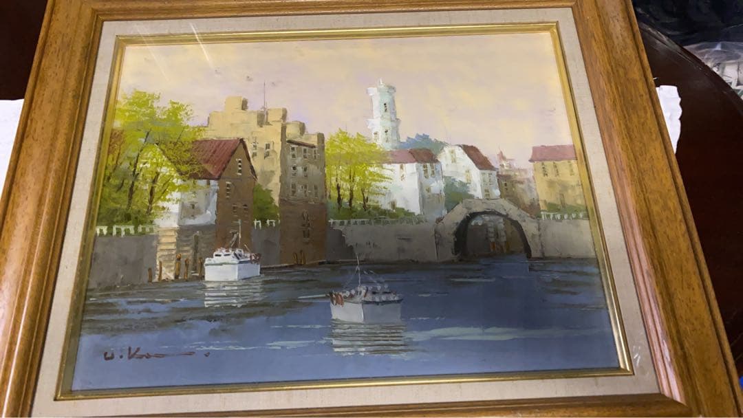 風景画 ブルージュ 黒沢久