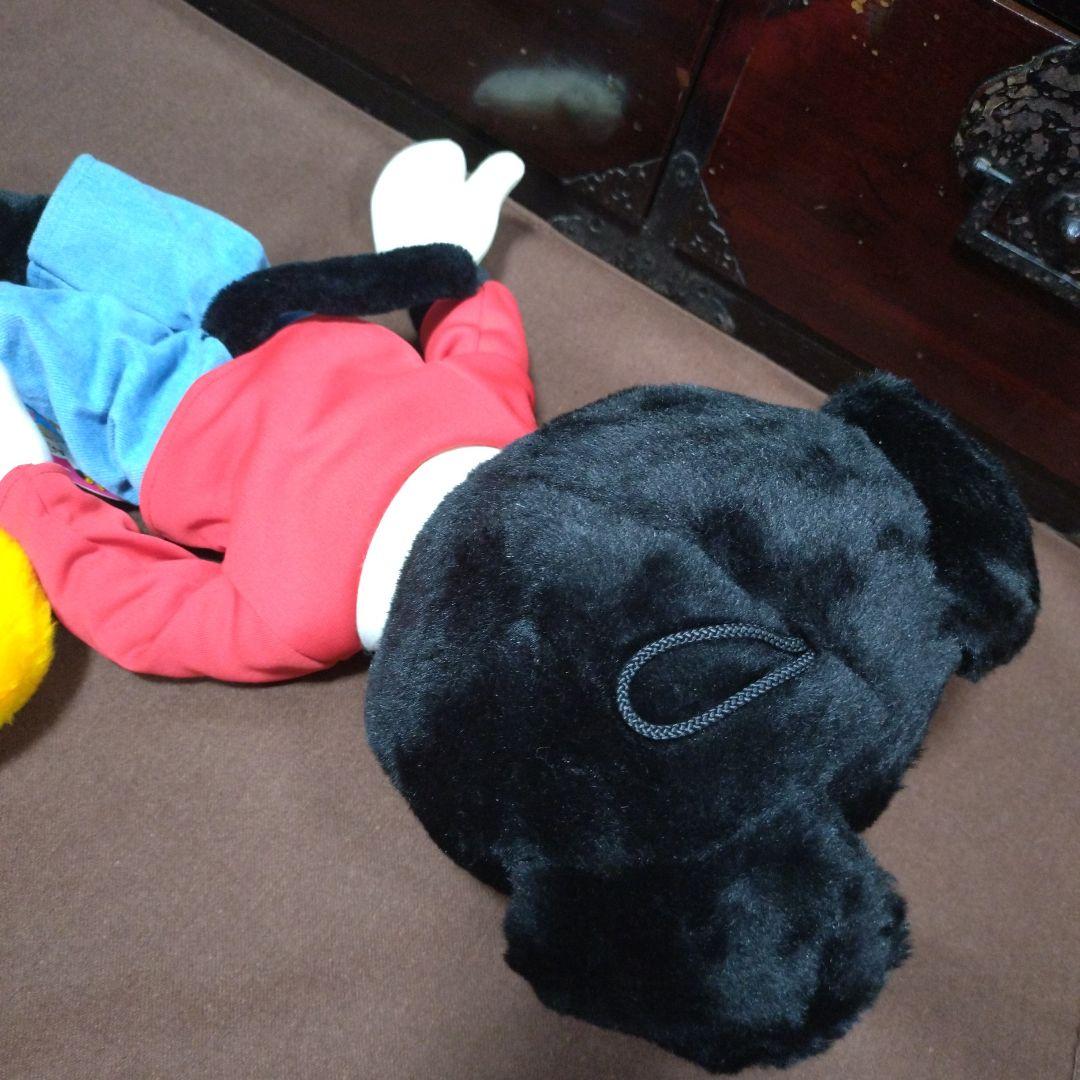 美品　ヴィンテージ【サンアンドスター】ミッキーマウス ぬいぐるみ 昭和レトロ