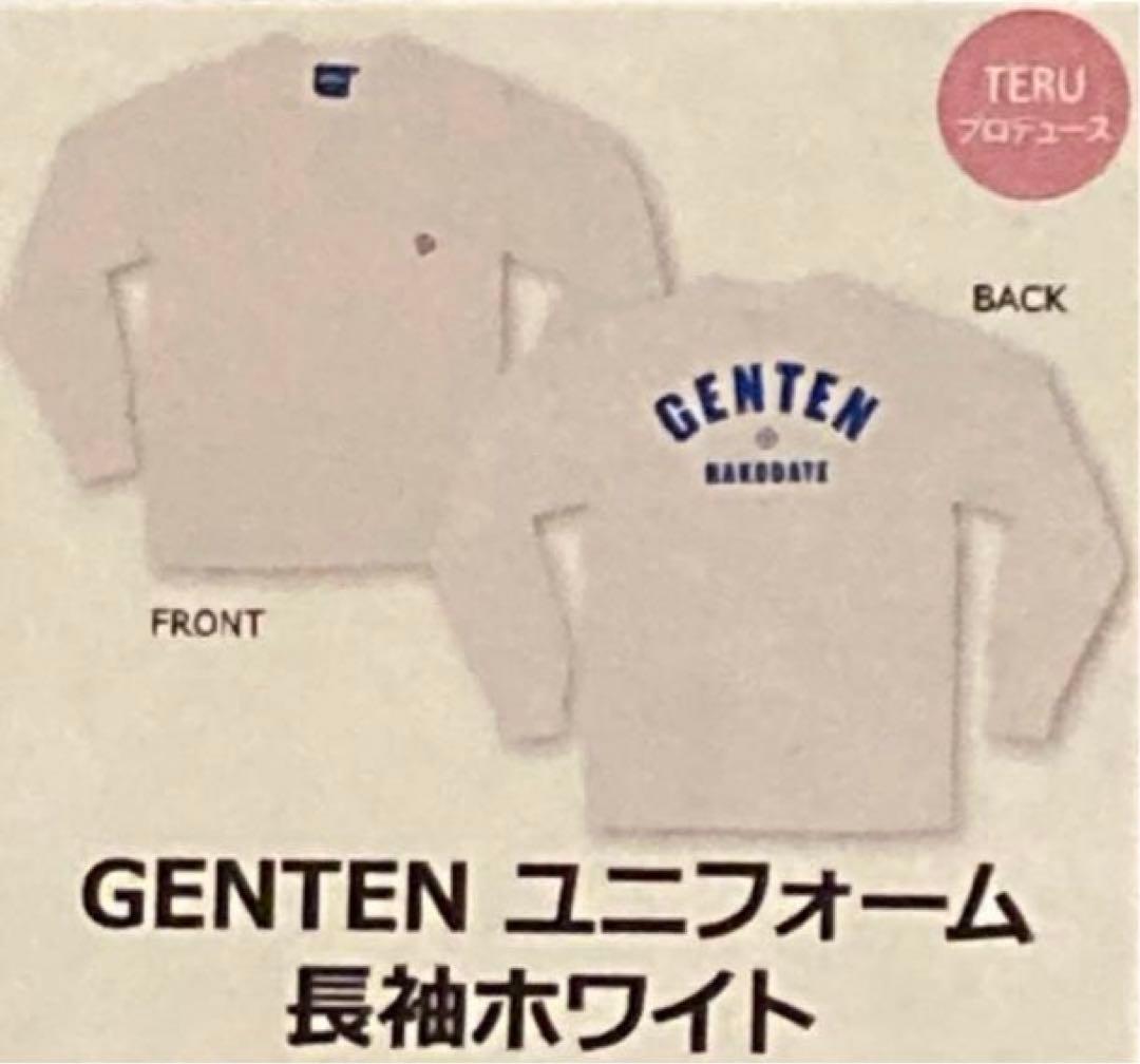 GLAY TERU プロデュースGENTENユニフォーム長袖ホワイト M