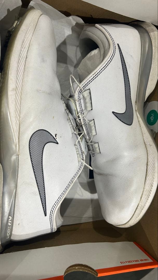 Nike DJ0693-102 ゴルフシューズ ホワイト タグ付き