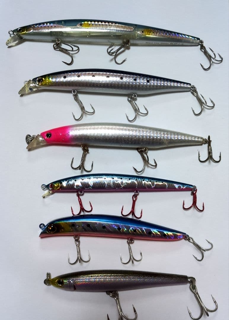 シーバス 青物 ヒラメ用ソルトルアー 人気ブランドセット合計33個