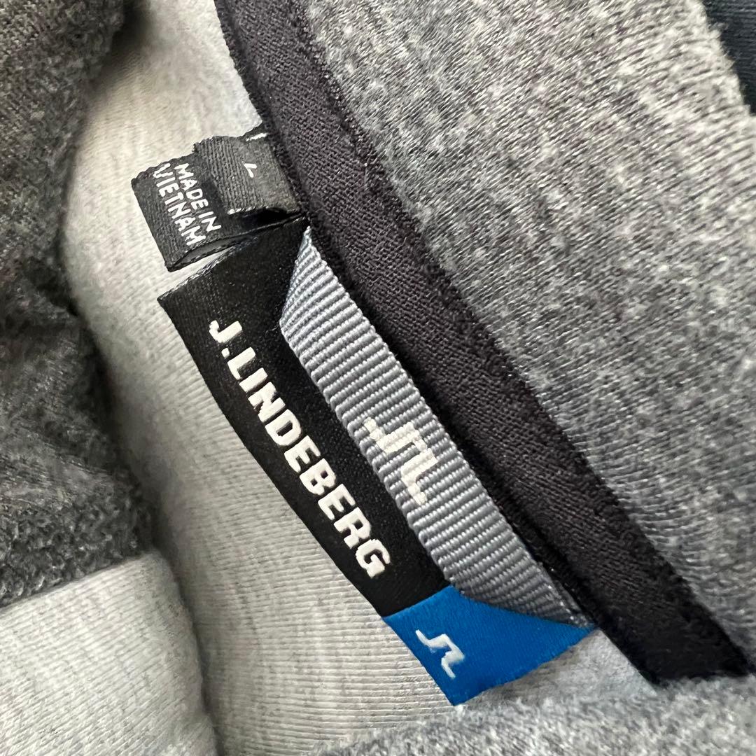 J.LINDEBERG ジェイリンドバーグ　ダンボールニット　パーカー　グレー