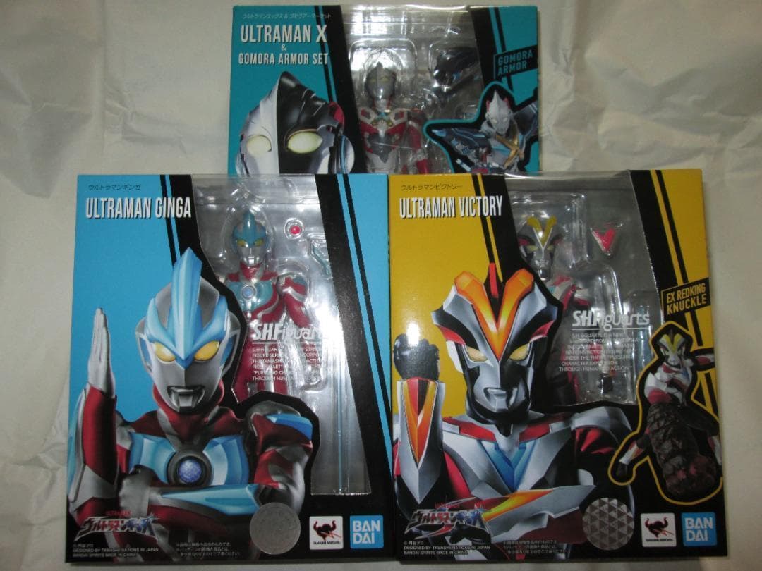 新品未開封　S.H.フィギュアーツ　ウルトラマン　ニュージェネレーション　セット