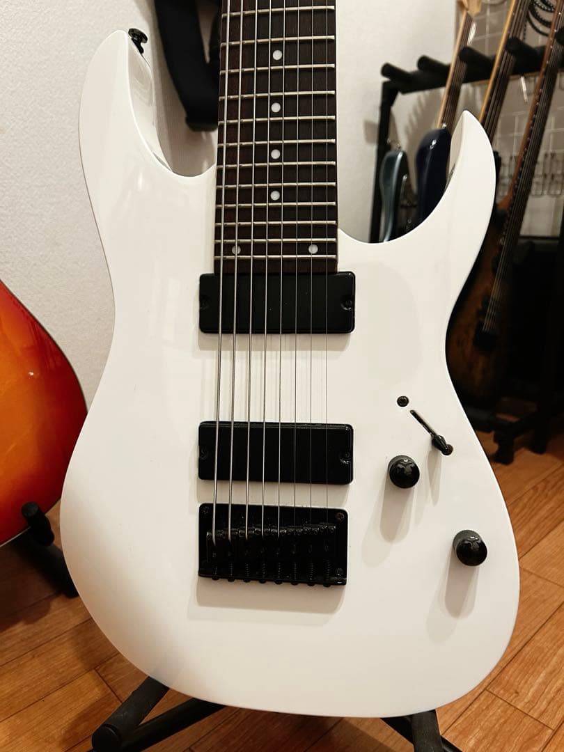 Ibanez RG8 8弦ギター [White]