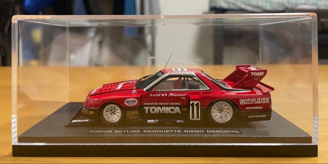 エブロ P-4 1/43 日産 トミカ スカイライン シルエット R30 鉄仮面