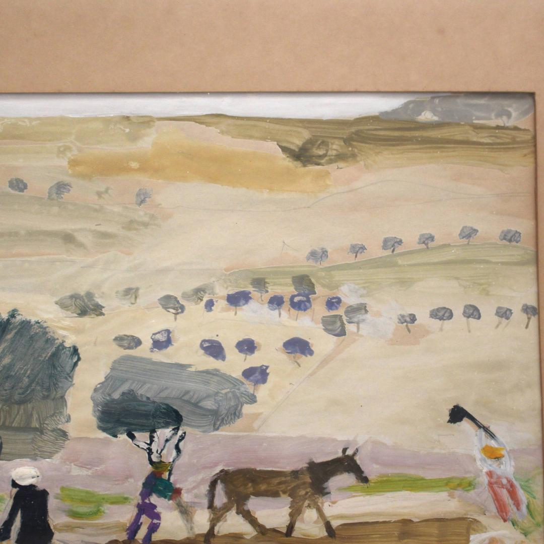 【一点物・超貴重】Erik Hoglund　エリックホグラン　油彩画　北欧アート