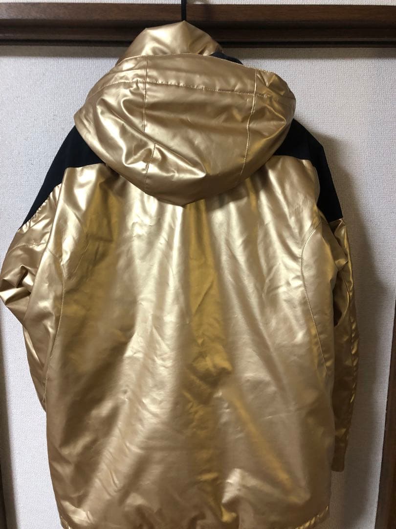 完売品S.TIME × NNOUMゴールドジャケット上下セット XLサイズ　美品