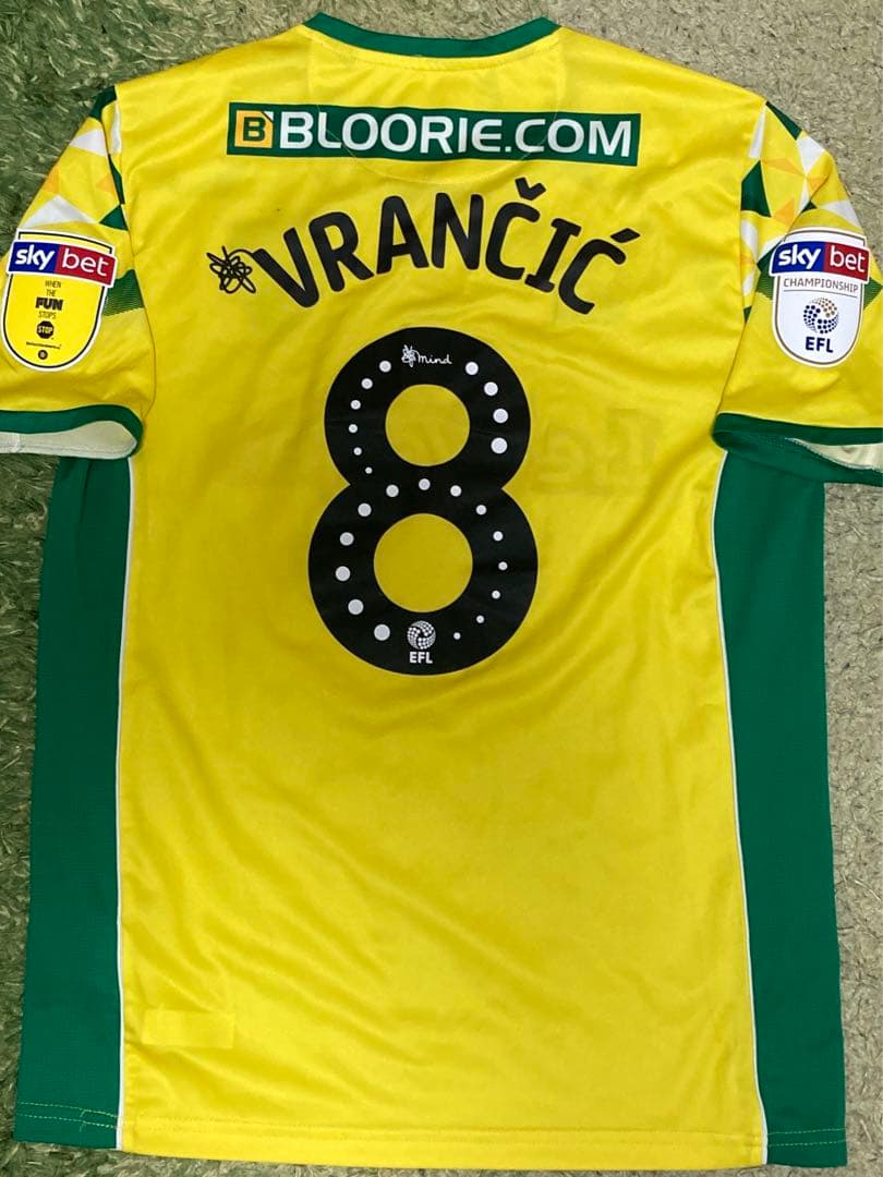 サッカーユニフォーム Norwich