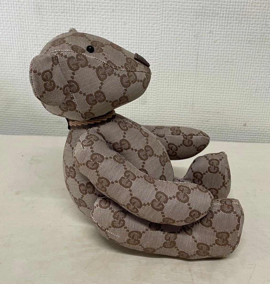 GUCCI グッチ GGキャンバス テディベア