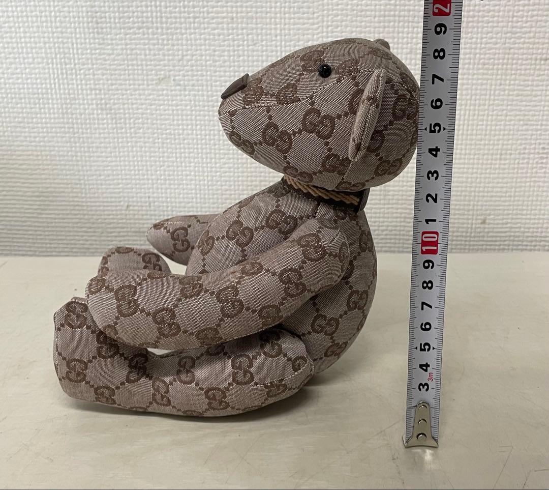 GUCCI グッチ GGキャンバス テディベア