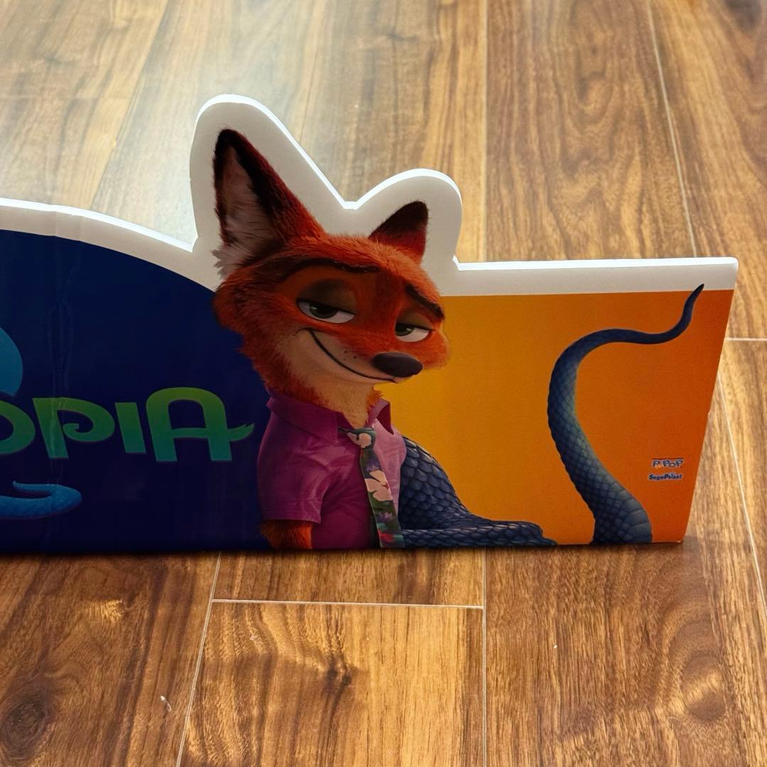 ズートピア2 店頭用 トップボード ゲーセン販促 ディズニー 非売品 写真状態