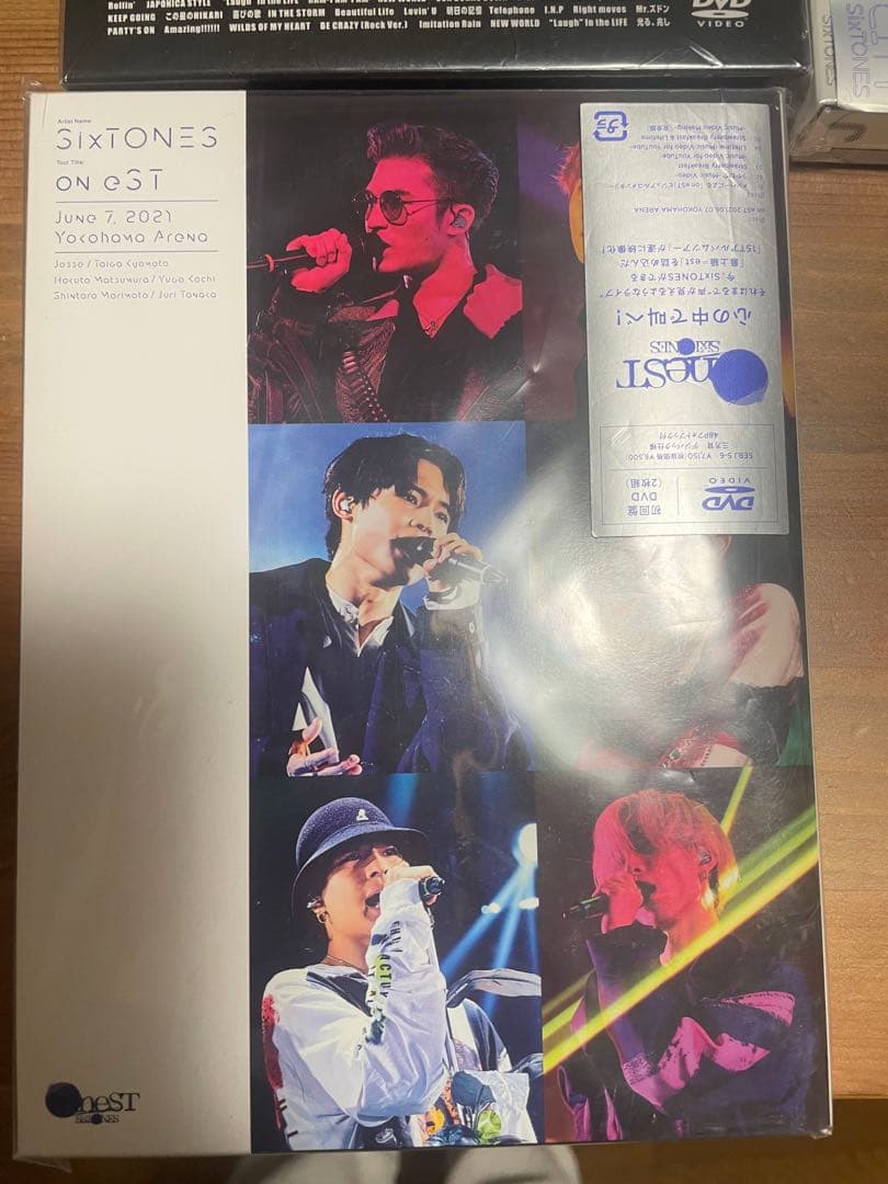 SixTONES DVD BluRay ライブ円盤5枚セット