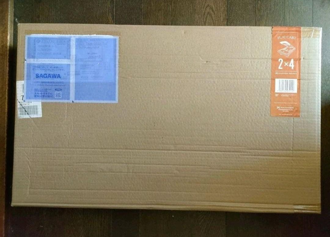 『ビームス百名品』【新品未使用】花岡車輌／FLAT CART 2×4 BLACK